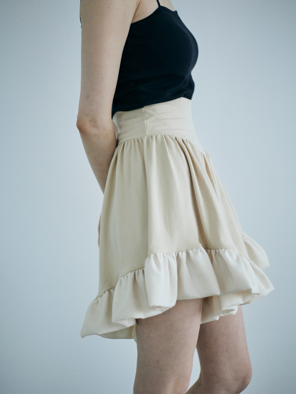RIB WRAP LOUNGE PERIOD SHORTS