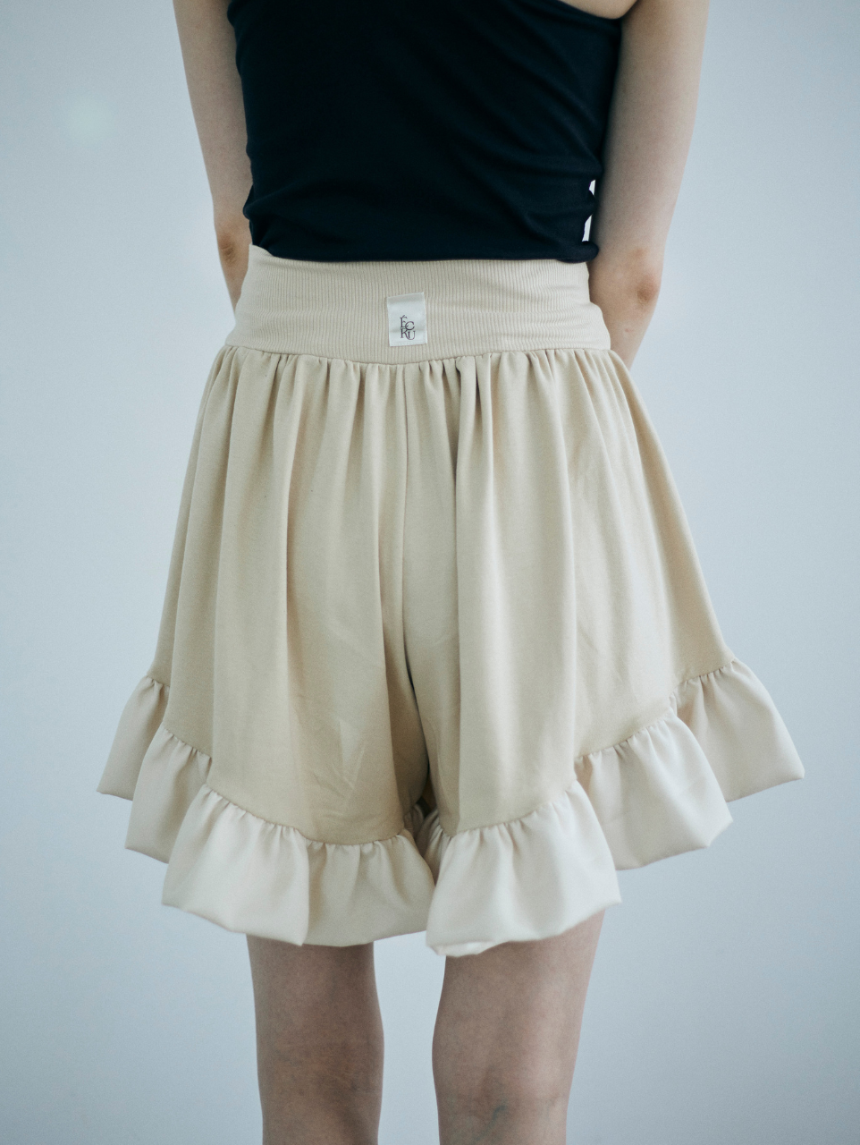 RIB WRAP LOUNGE PERIOD SHORTS