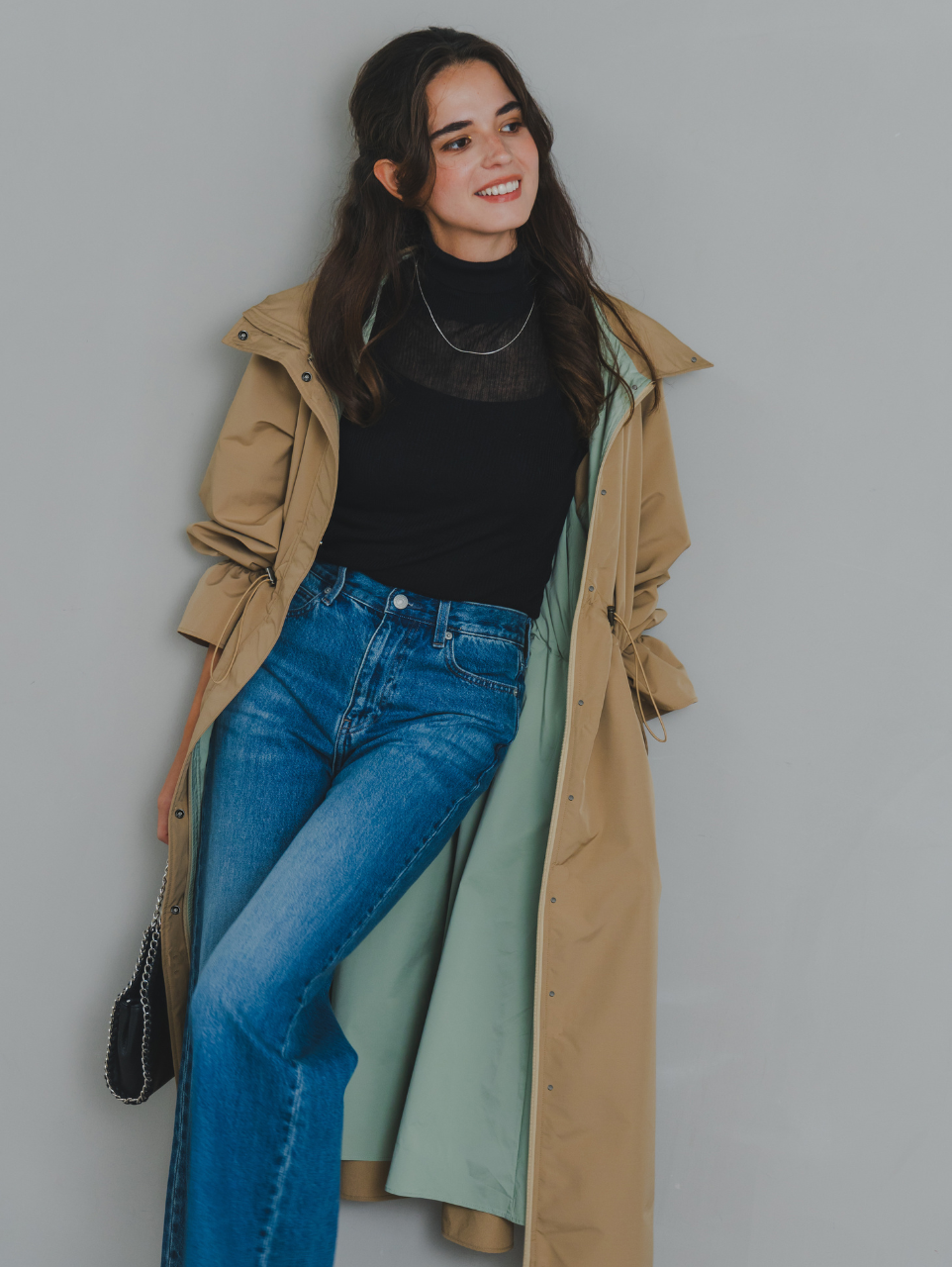 BELL SLEEVE RAIN DRESS