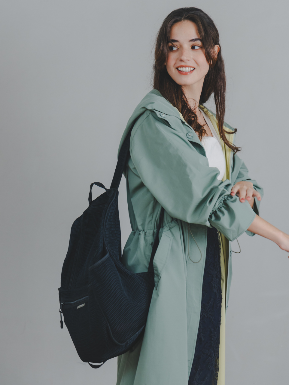 BELL SLEEVE RAIN DRESS