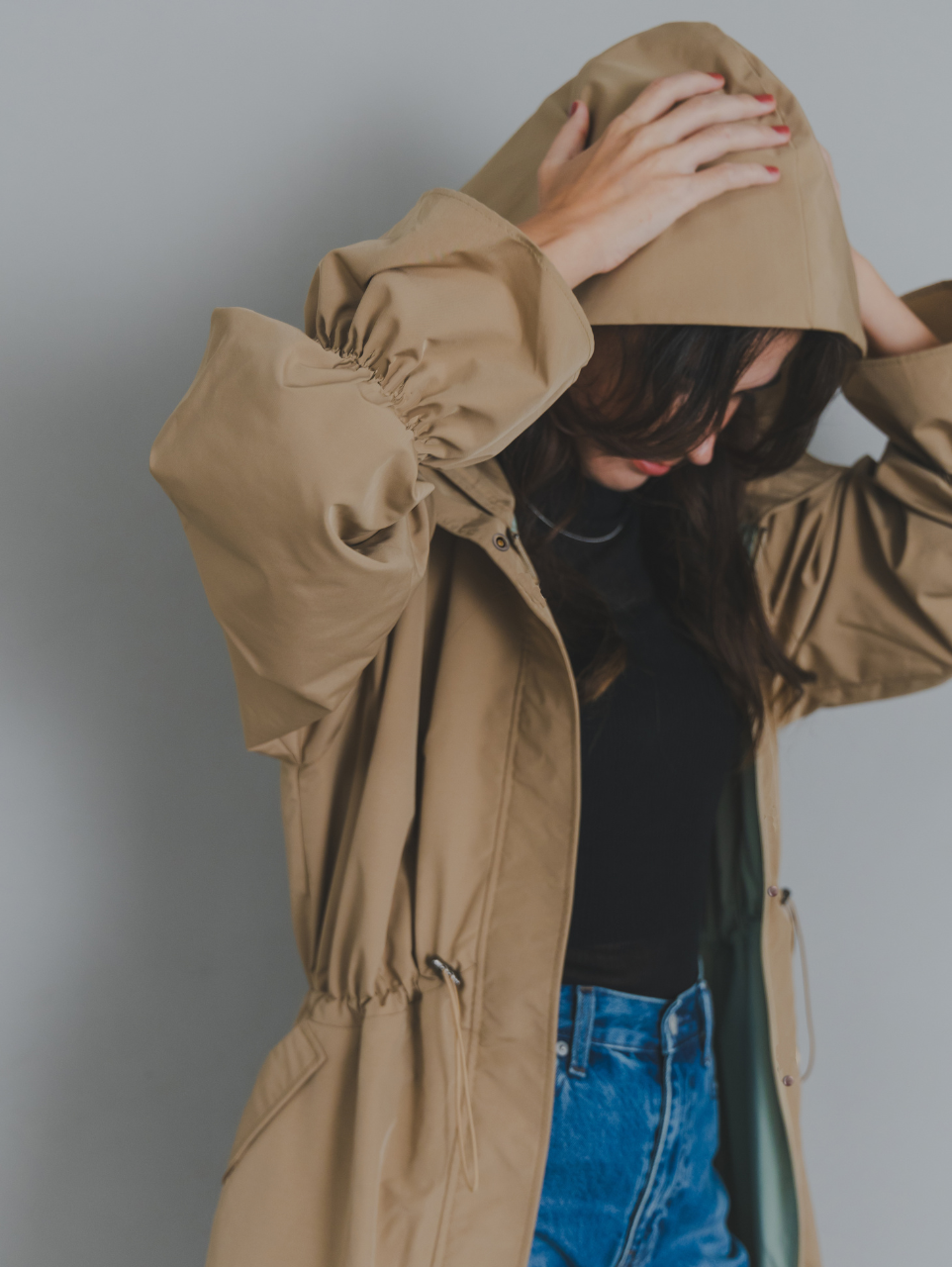 BELL SLEEVE RAIN DRESS