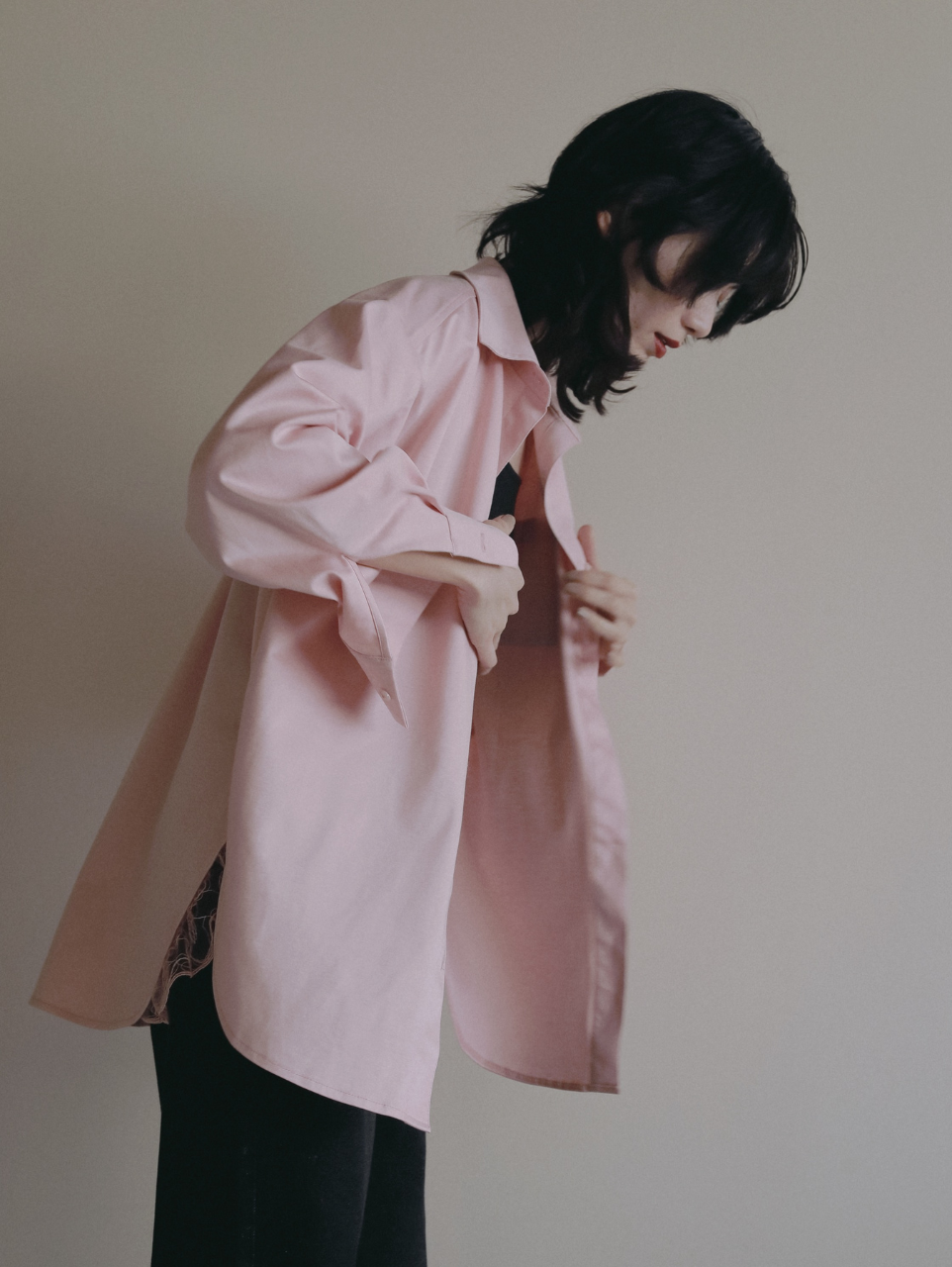 〈2026AW〉SILKY COTTON LOUNGE SHIRT