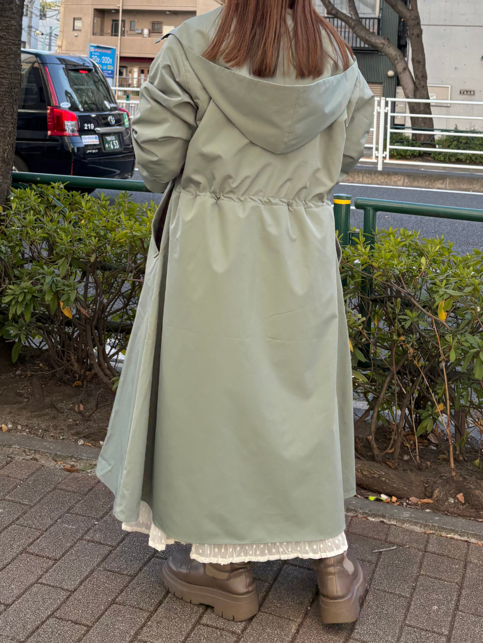BELL SLEEVE RAIN DRESS