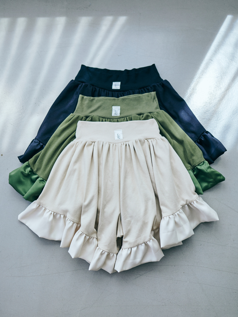 RIB WRAP LOUNGE PERIOD SHORTS