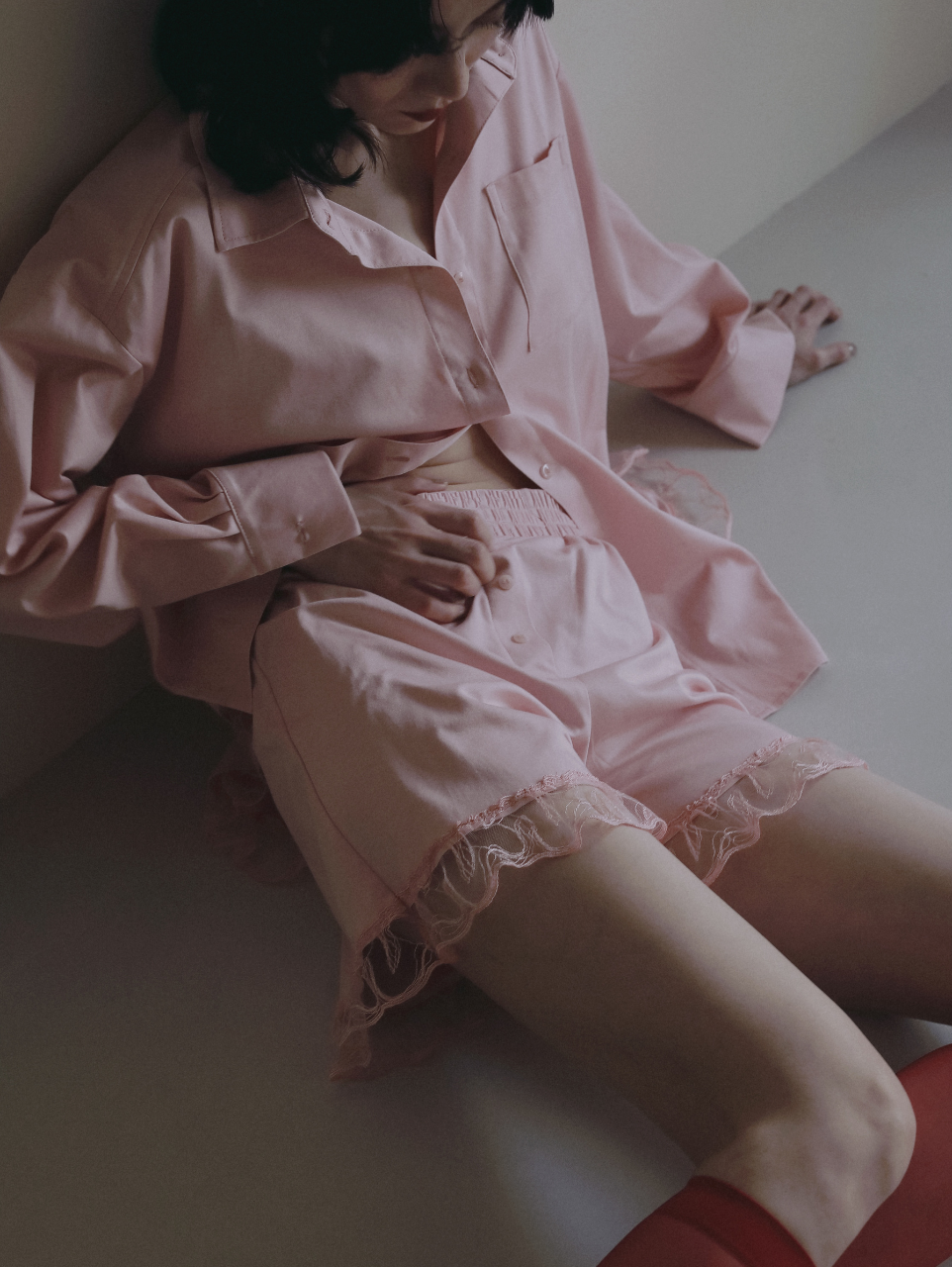 〈2026AW〉SILKY COTTON LOUNGE SHIRT