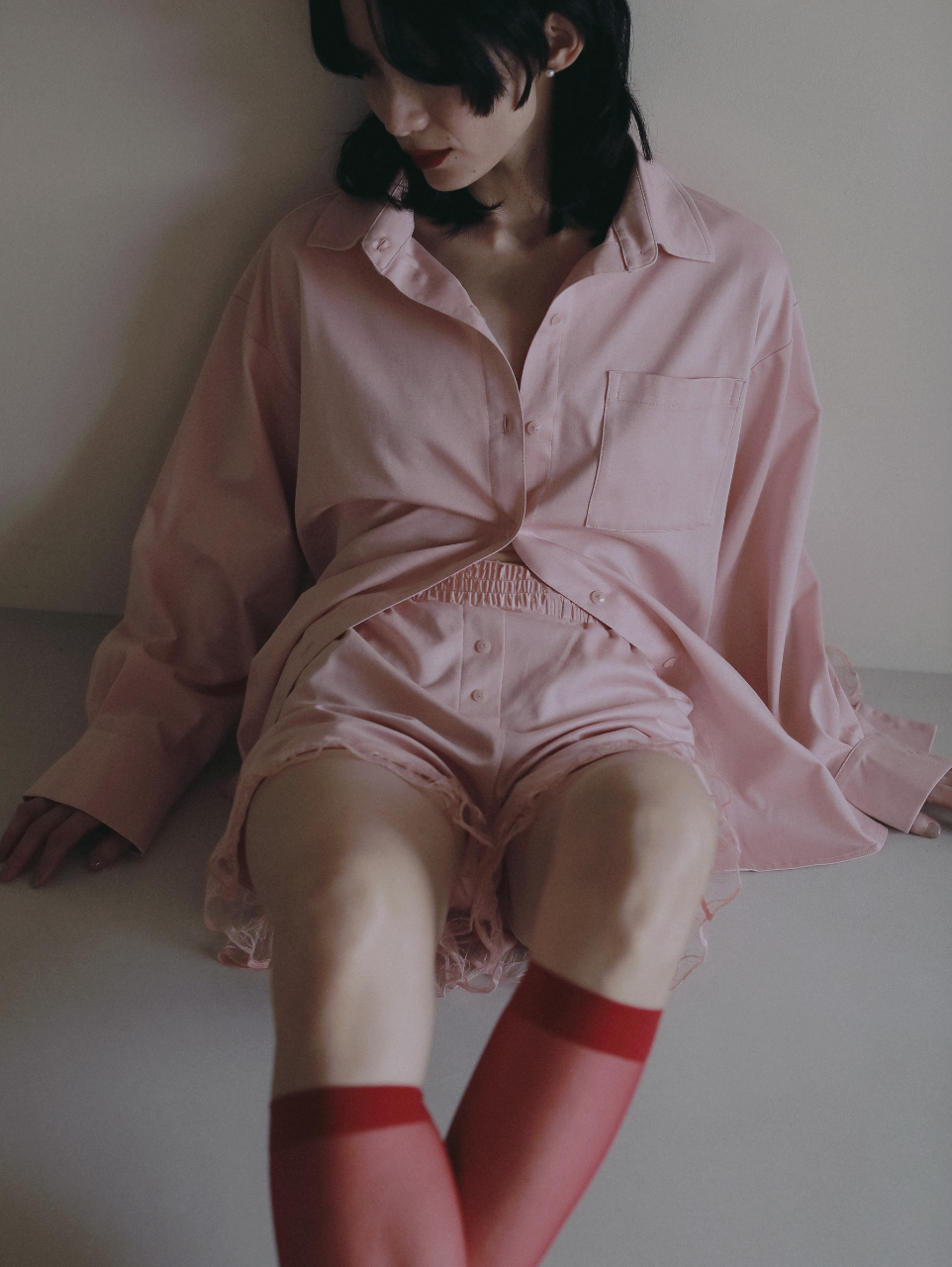 〈2026AW〉SILKY COTTON LOUNGE SHIRT