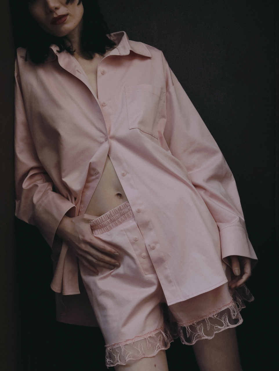 〈PRE ORDER〉SILKY COTTON LOUNGE SHIRT