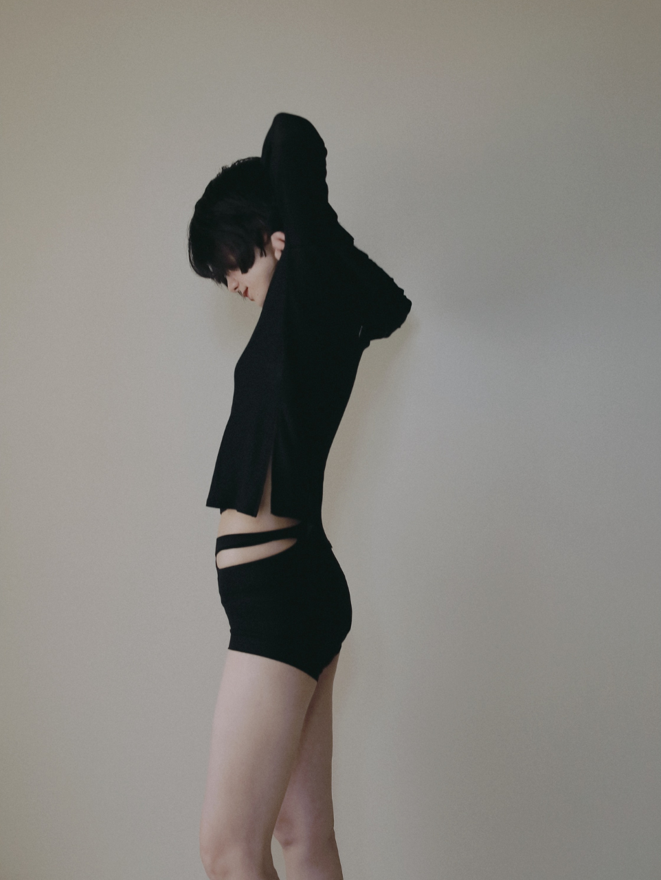 LACE CUTOUT PERIOD SHORTS