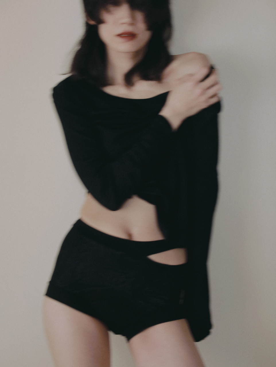 LACE CUTOUT PERIOD SHORTS