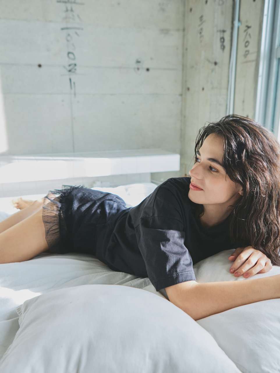 DOT TULLE LOUNGE PERIOD SHORTS