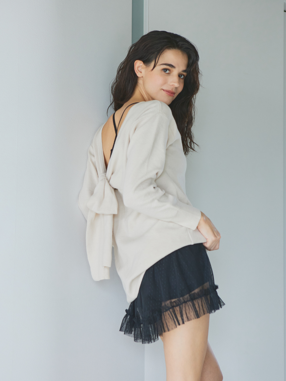 DOT TULLE LOUNGE PERIOD SHORTS