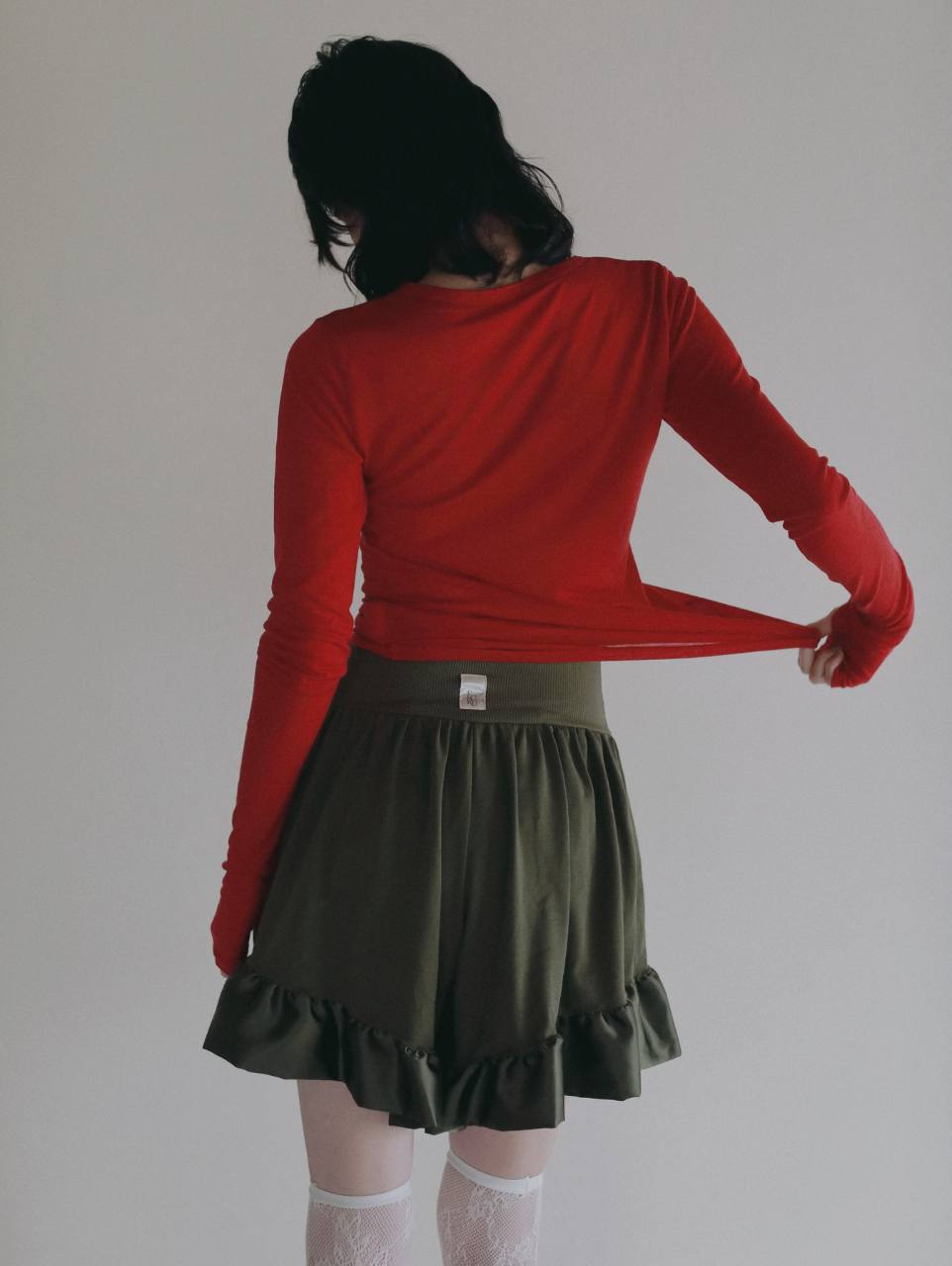 RIB WRAP LOUNGE PERIOD SHORTS