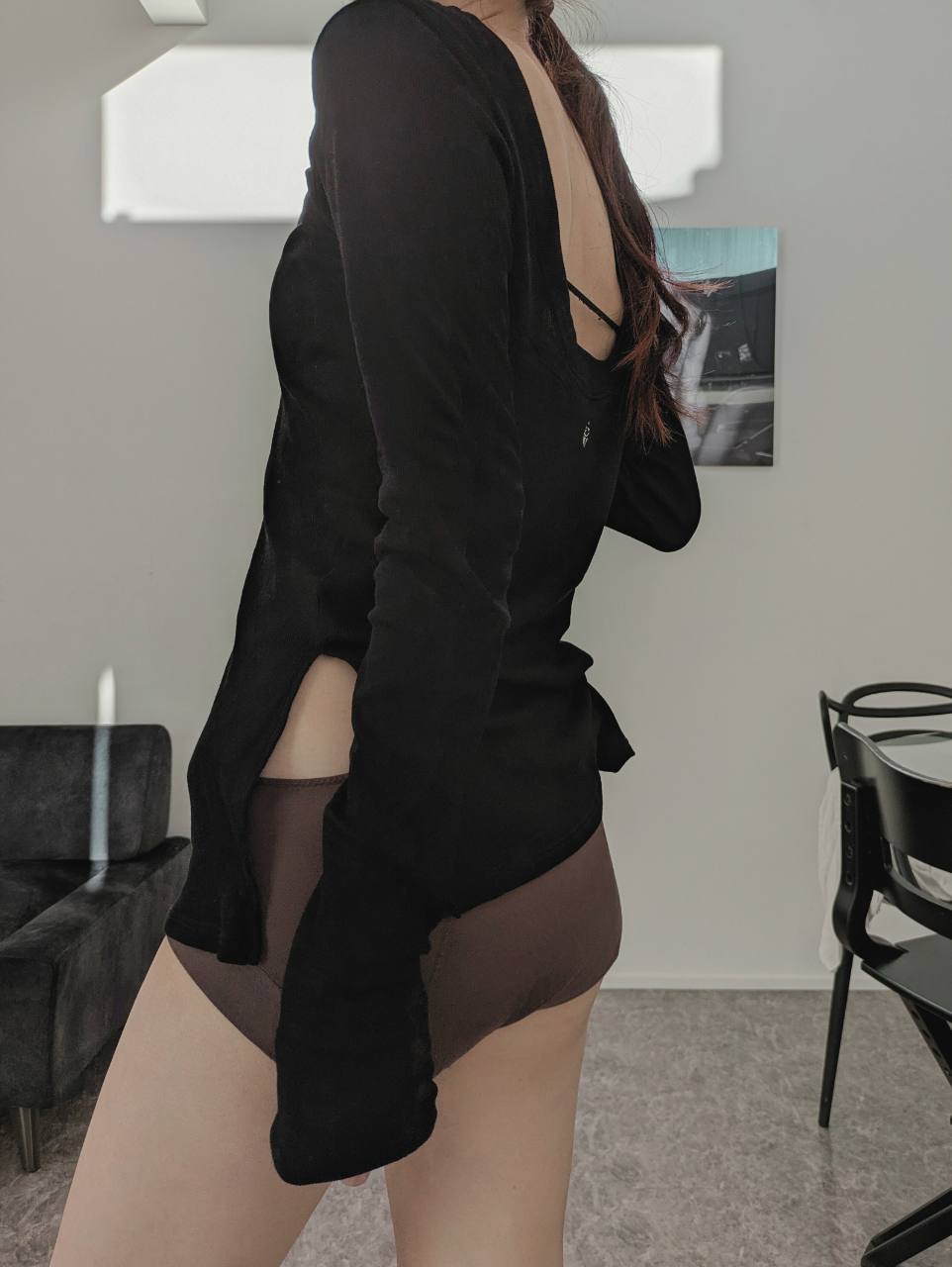 LACE CUTOUT PERIOD SHORTS