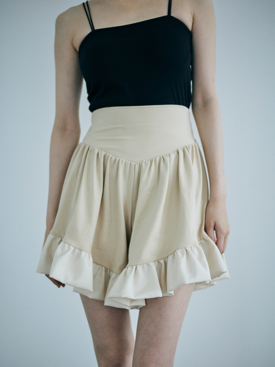 RIB WRAP LOUNGE PERIOD SHORTS