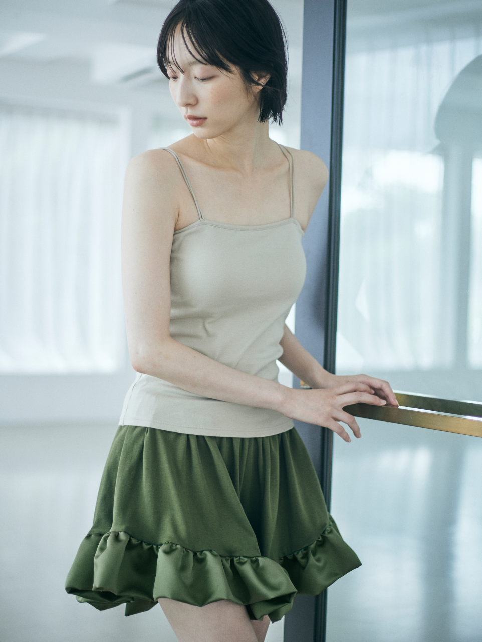 RIB WRAP LOUNGE PERIOD SHORTS