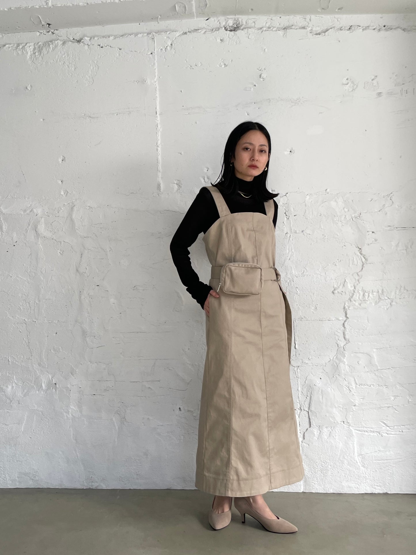 MINIMAL LIGHTNESS JUMPER SKIRT