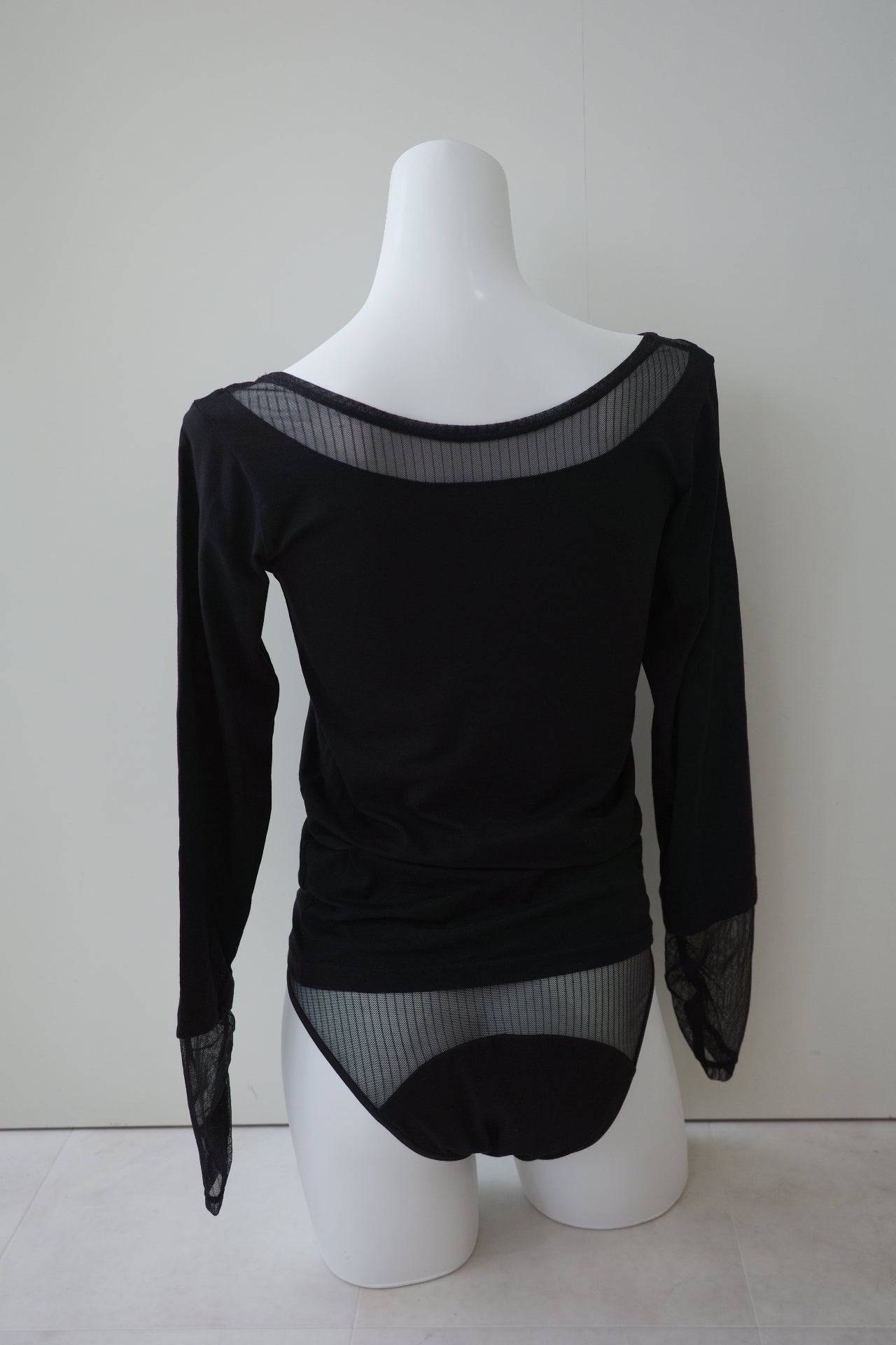 〈2026AW〉SHEER STRIPE LAYERED LOUNGE TOP