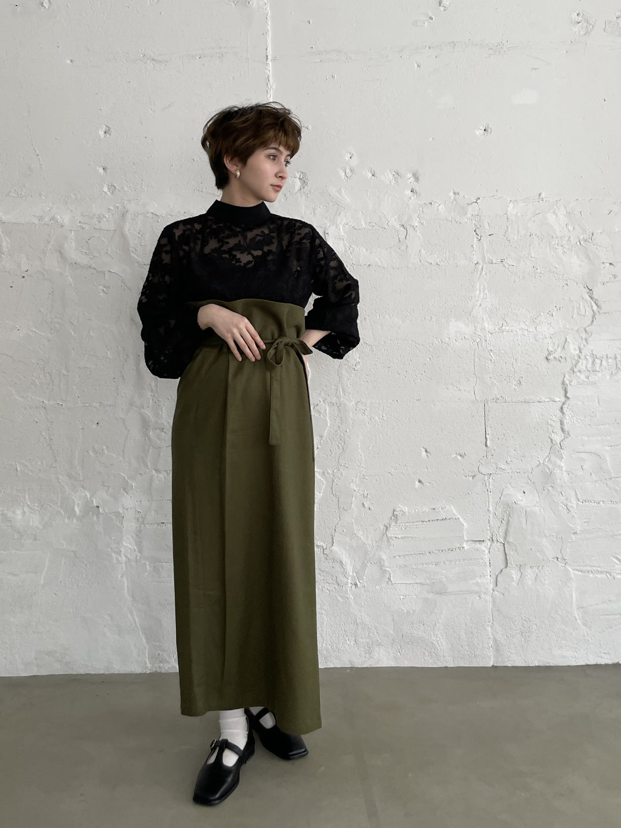 【SPECIAL PRICE】CHINA MOTIF BLOUSE
