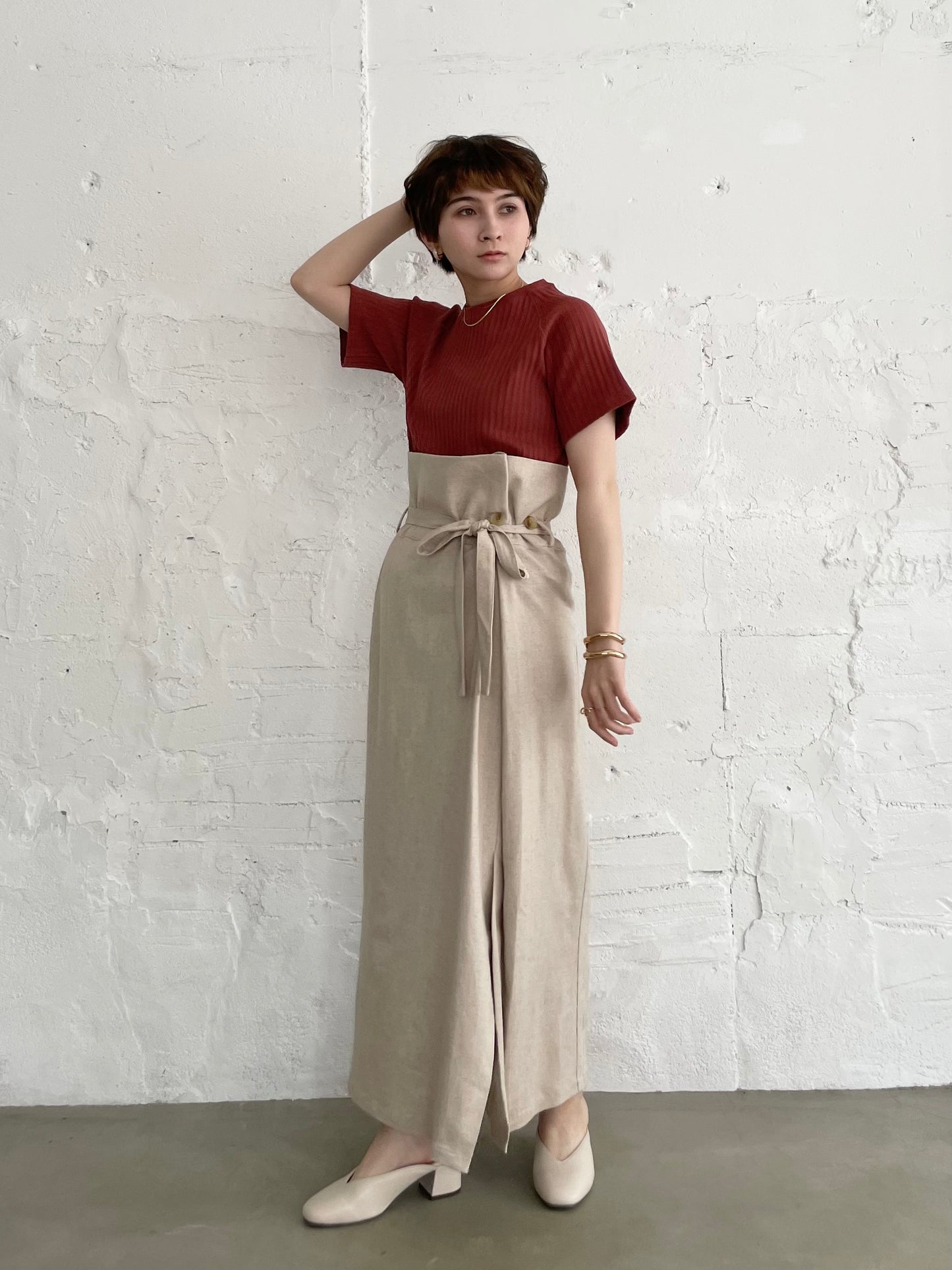 WRAP LIKE HIGH-WAIST SKIRT