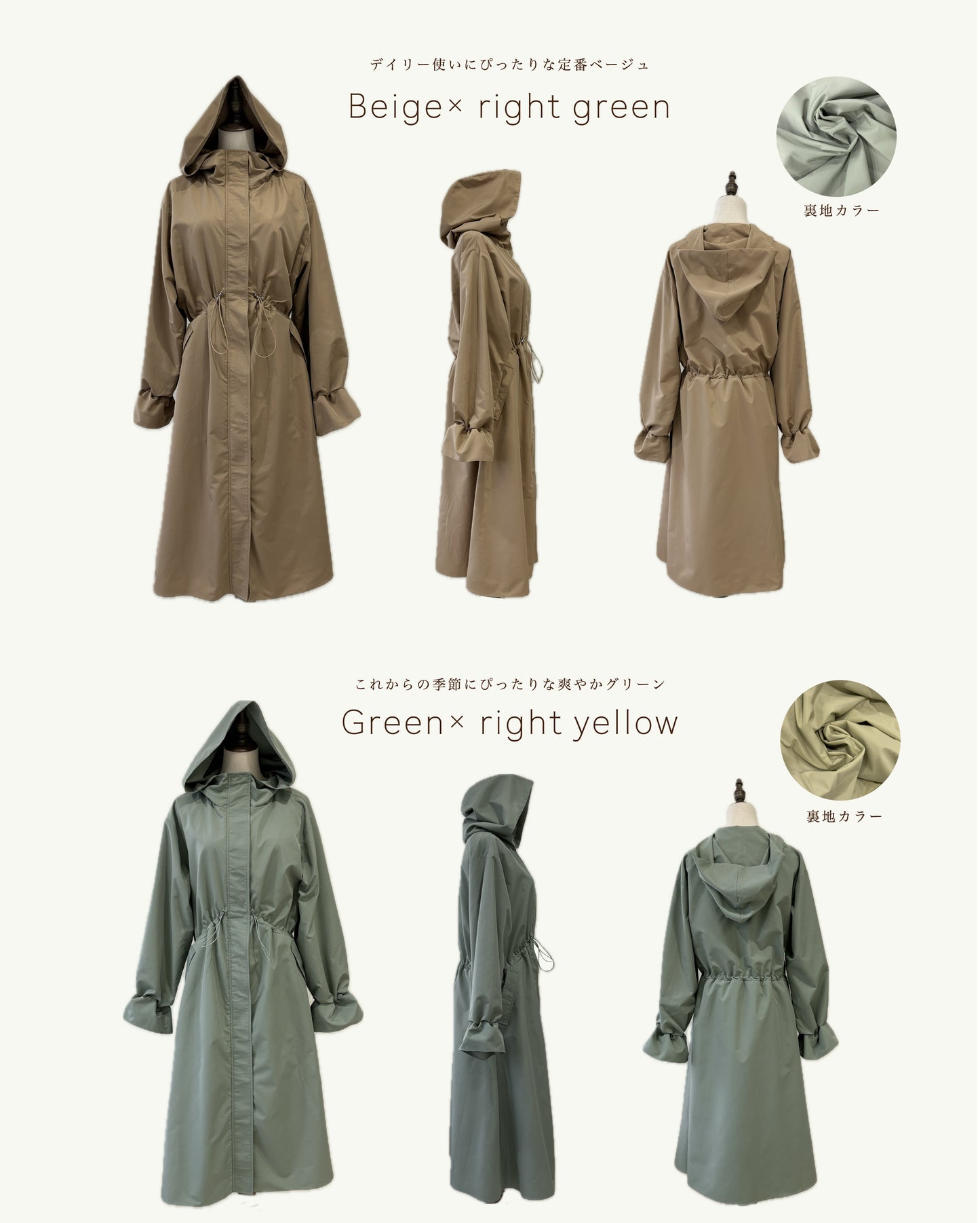 BELL SLEEVE RAIN DRESS