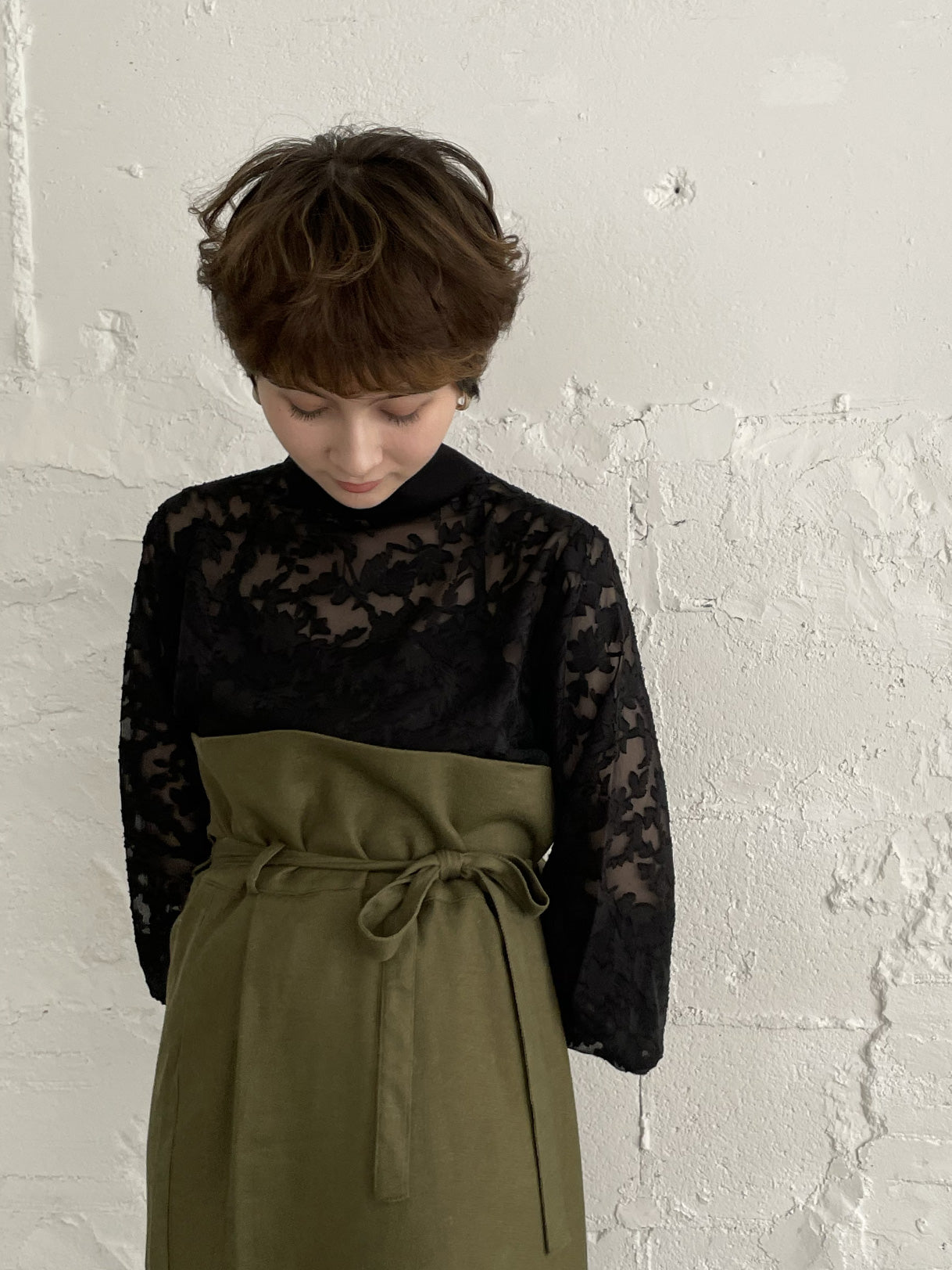 【SPECIAL PRICE】CHINA MOTIF BLOUSE
