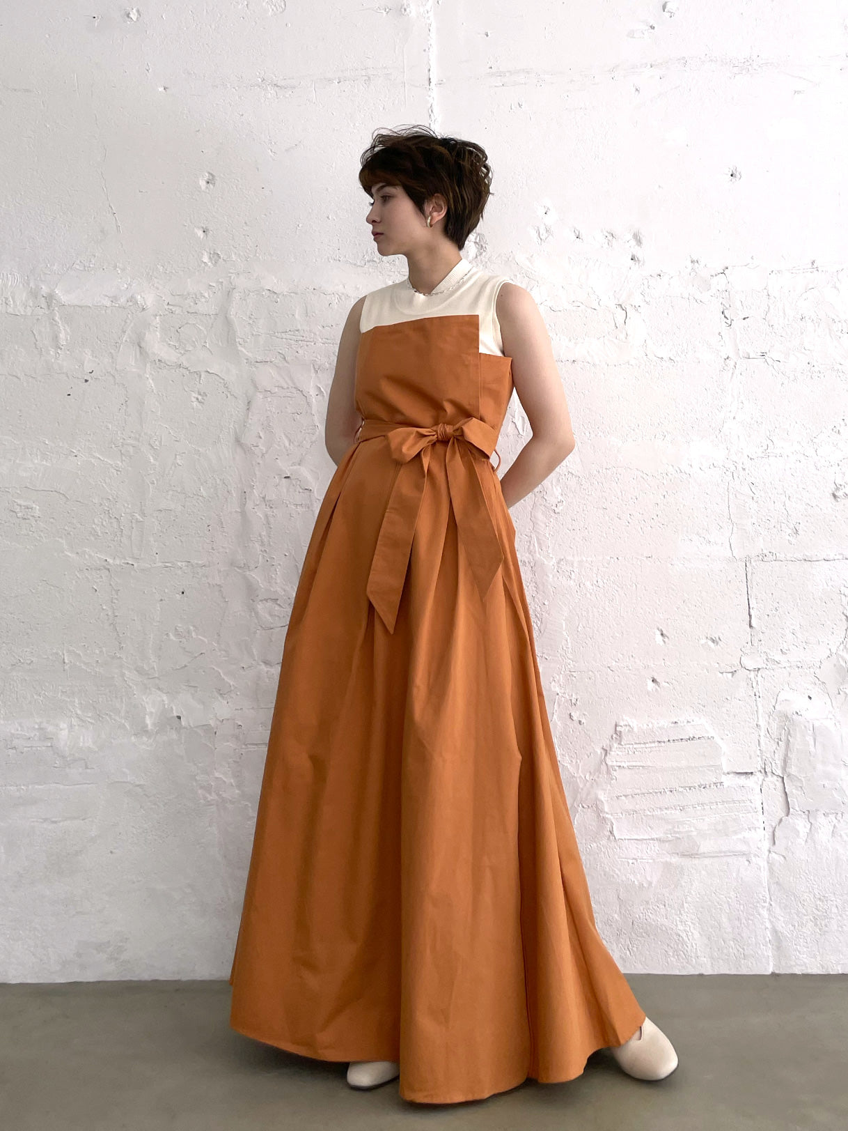 【SPECIAL PRICE】RIBBON WRAP ONEPIECE
