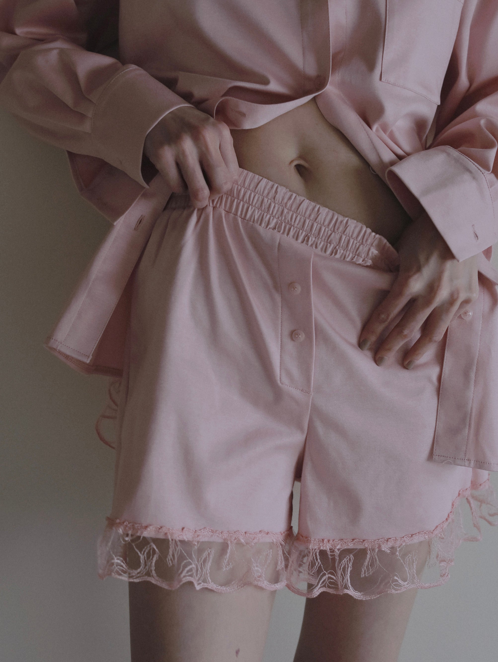 〈PRE ORDER〉SILKY COTTON LOUNGE PERIOD SHORTS