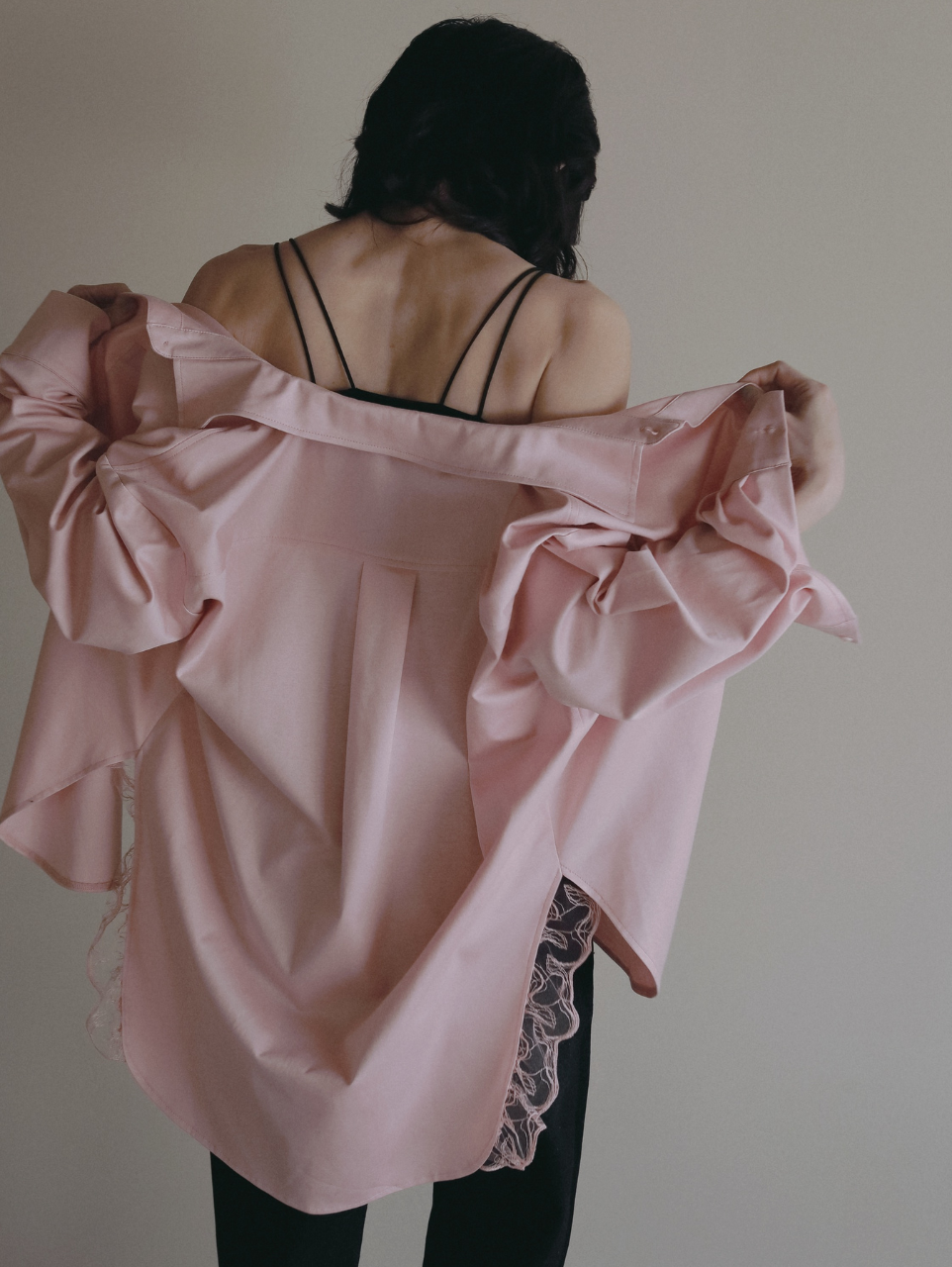〈2026AW〉SILKY COTTON LOUNGE SHIRT