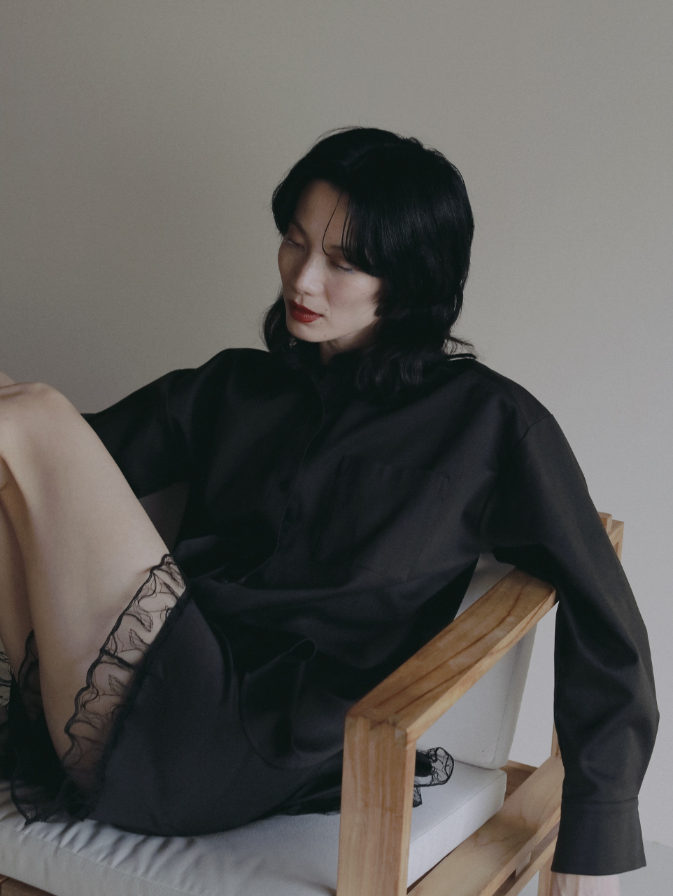 〈2026AW〉SILKY COTTON LOUNGE SHIRT