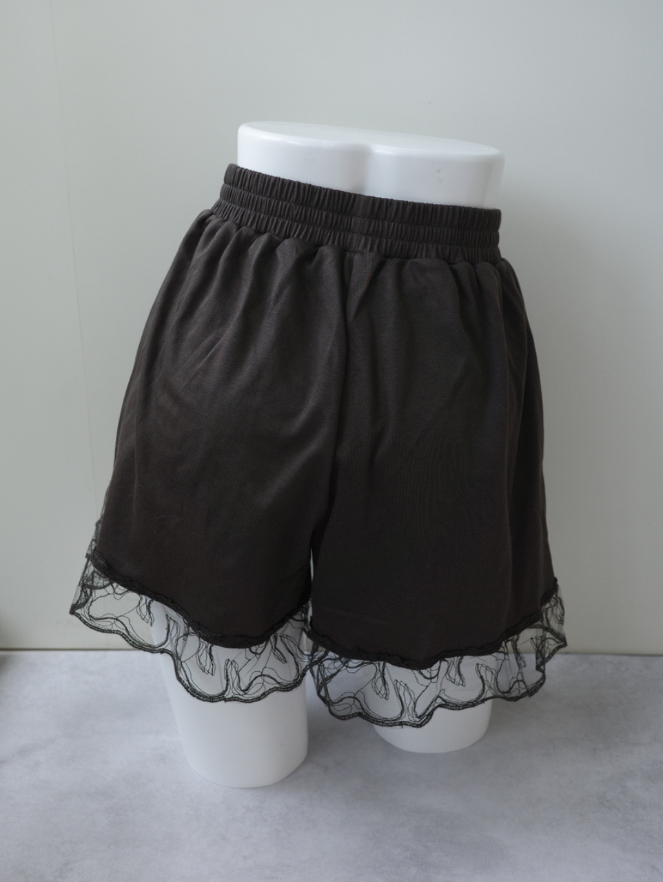 〈2026AW〉SILKY COTTON LOUNGE PERIOD SHORTS