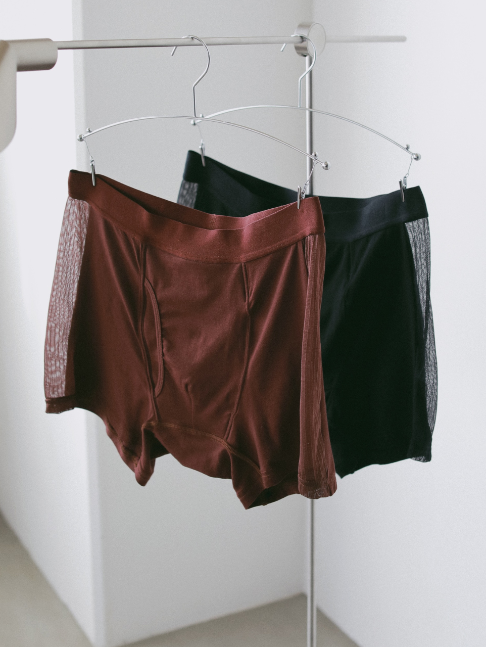 〈2026AW〉SHEER NET STRIPE GENTLE COMFORT BOXER