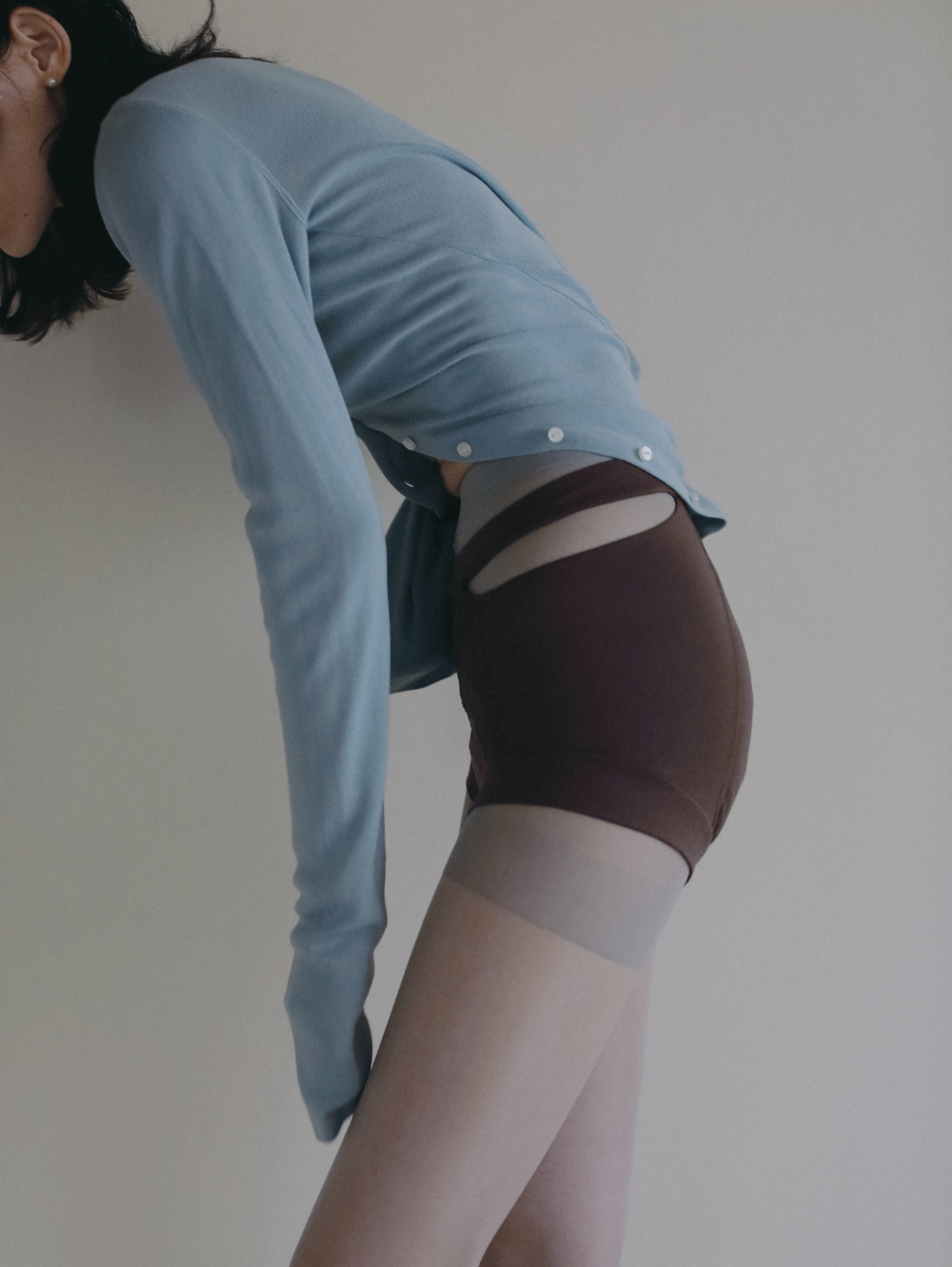 LACE CUTOUT PERIOD SHORTS
