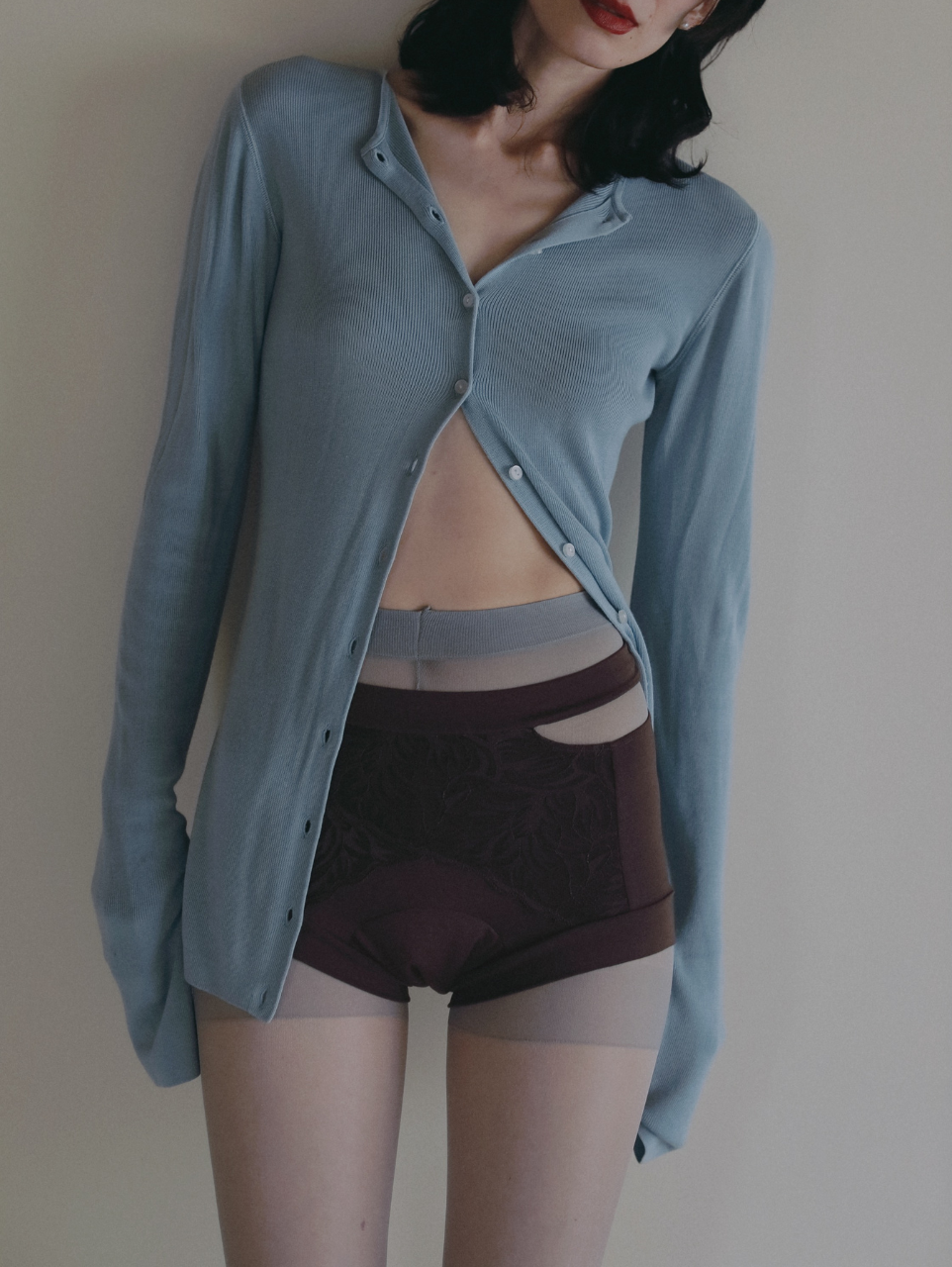 LACE CUTOUT PERIOD SHORTS