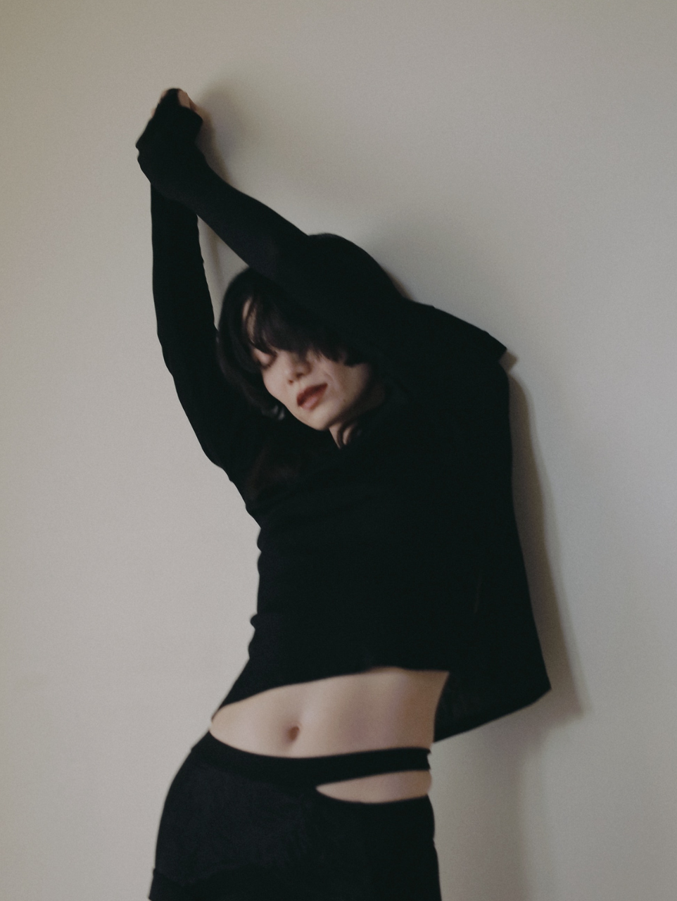 OPEN BACK SHEER LOUNGE TOP