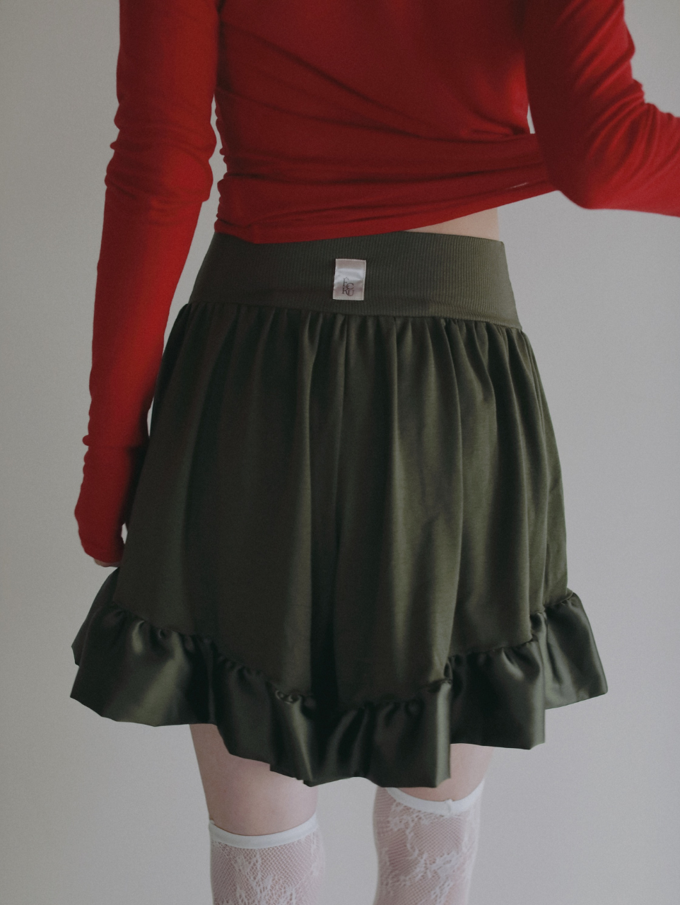 RIB WRAP LOUNGE PERIOD SHORTS