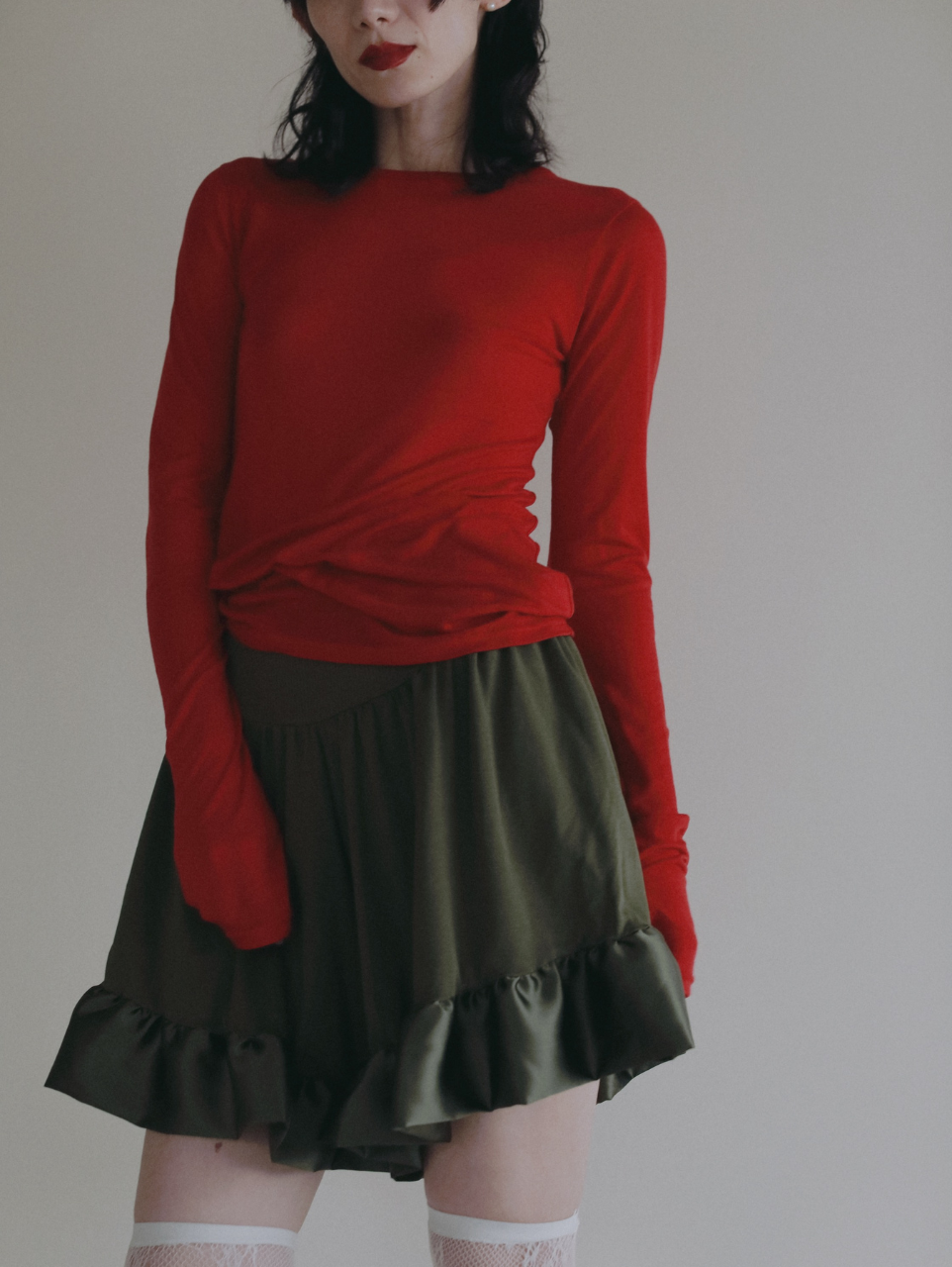 RIB WRAP LOUNGE PERIOD SHORTS