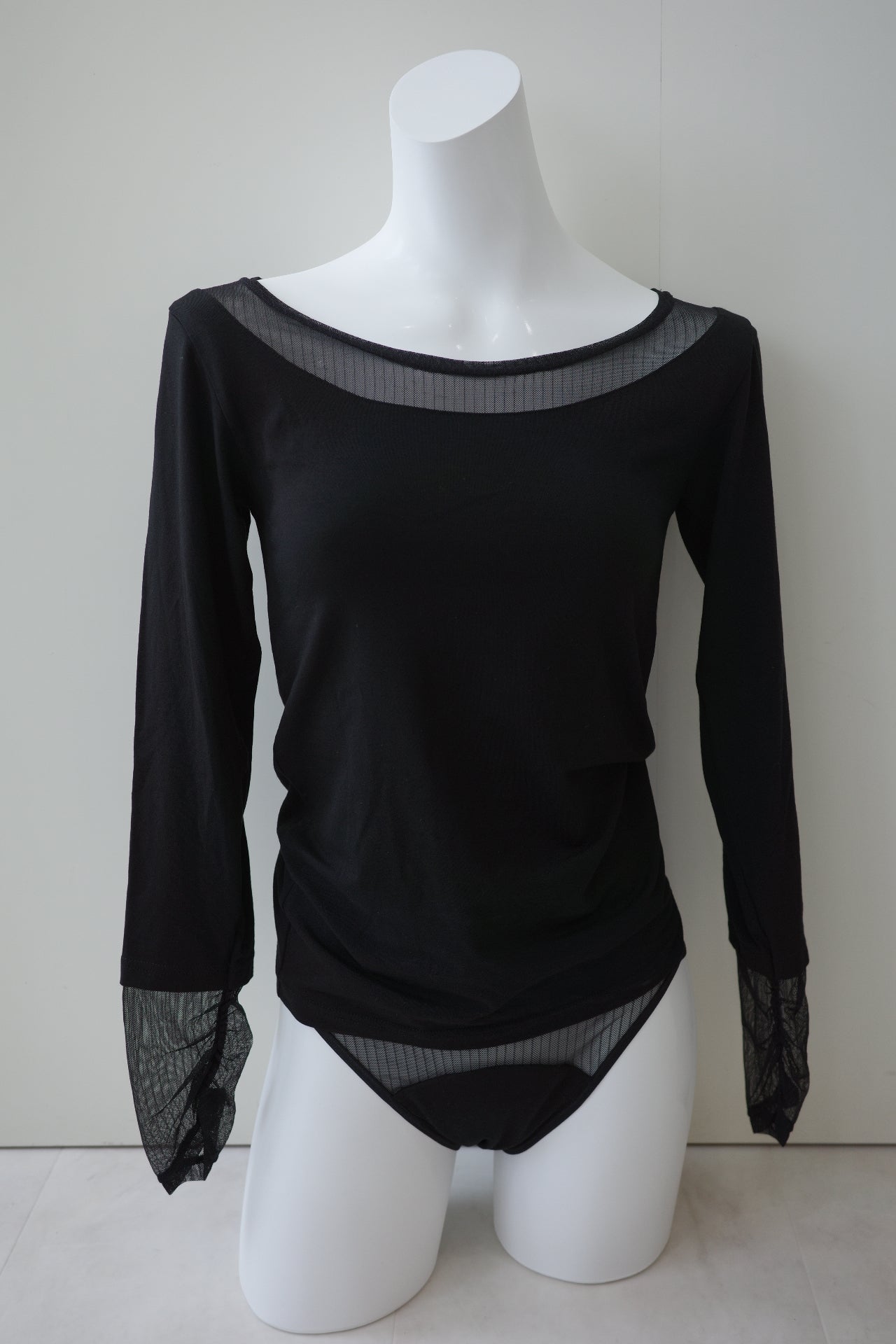 〈2026AW〉SHEER STRIPE LAYERED LOUNGE TOP