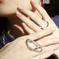 【SPECIAL PRICE】Nuance line triangle Ring