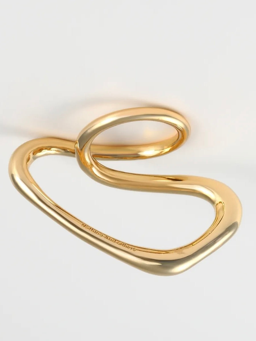 【SPECIAL PRICE】Nuance line triangle Ring